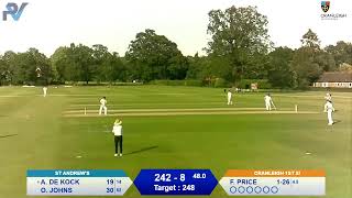 Cranleigh 1st XI vs St Andrews 1st XI [upl. by Brandt]