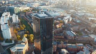 DJI Mini 2 Newcastle Quayside The Hadrian Tower And The City West [upl. by Seabrooke518]