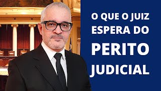 O QUE O JUÍZ ESPERA DO PERITO JUDICIAL [upl. by Trauts]