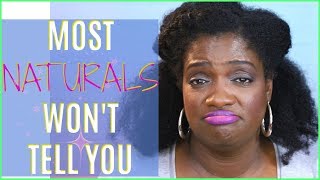 MOST NATURALS WONT TELL YOU IN YOUR FACE YOUR HAIR IS NOT NATURAL IF [upl. by Lennor234]