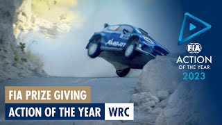 2023 FIA Action of the Year  WRC [upl. by Dupuy]