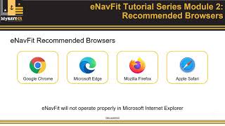 eNavFit Tutorial Series Module Two Accessing the Interface [upl. by Eppilihp568]