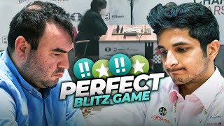 Mamedyarov Plays Perfect Blitz Chess Game [upl. by Furmark988]