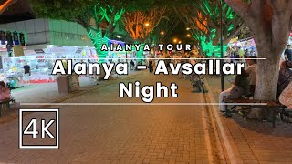 Alanya To Avsallar amp Walking to Avsallars Night Live in Alanya With Me 🌲🌳🌴🥩🍗🍖🍵☕🍩🍦🍻🥂🍺 [upl. by Siegler483]