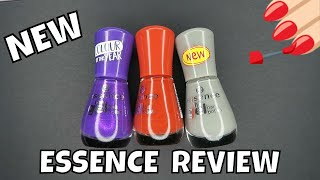 New Essence Gel Line Polishes  August 2018 [upl. by Haisi]