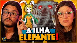 ANA reage a ILHA ZOU de ONE PIECE [upl. by Ellis]