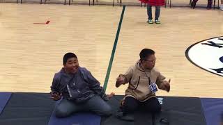 Maqi Dance  Two Boys in Kwethluk Alaska 2018 [upl. by Rowley]