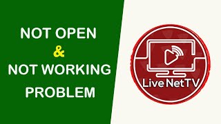 How to Fix Live Net TV App Not Working  Not Open  Loading Problem Solved [upl. by Annavoeg153]