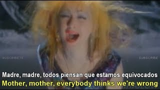 Cyndi Lauper  Whats Going On Lyrics English  Español Subtitulado [upl. by Ridan427]