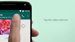 How to Make Video Calls  WhatsApp [upl. by Ashla]