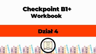 Odpowiedzi do książki Checkpoint B1 Workbook  Dział 4  Angielski [upl. by Nauqed]