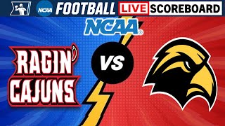 Louisiana Ragin Cajuns vs Southern Miss Golden Eagles  NCAA Football Live Scoreboard [upl. by Ibok]