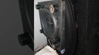 10inch Downfiring Pioneer Subwoofer DIY subwoofer box design [upl. by Nnaeirb65]