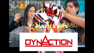 Evangelion 02  eva 02 Dynaction Bandai unboxing en español  bandai dynaction español bandai [upl. by Notrom876]