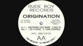 Origination  Let It Shine RUDE004  Correctly Named [upl. by Filip842]