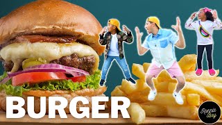 quotBurgerquot Dance Song 🍔  Ronnie Boy Kids Official Music Video [upl. by Ah]