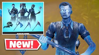 NEW BLACK ICE LEGENDS Gameplay in Fortnite  ICE CRYSTAL  ICEBOUND MIDAS  PERMAFROST RAIDER [upl. by Armallas]