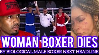 SAD NEWS “Olympian Woman Boxer DIED After Sustaining Concussion Against Trans Woman Boxer” NEXT [upl. by Duwalt206]