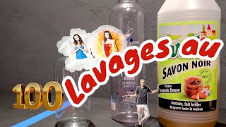 100 LAVAGES DU CUIR AU SAVON NOIR 🥵 ÇÀ DONNE QUOI [upl. by Orthman206]