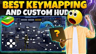 BEST KEYMAPPING for Free Fire New PC Player Bluestacks 5 Easy Custom HUD For Free Fire 💯 [upl. by Ntsud]