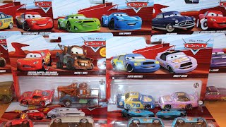 Mattel Disney Cars 2022 2Pack Case L Unboxing Crusty Rotor Floyd Mulvihill Mater McQueen Cam Chase [upl. by Gnirps971]