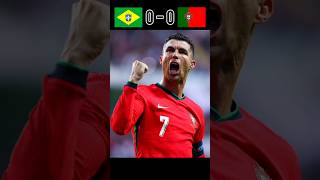 Portugal vs Brazil  World Cup 2030 final penalty shootout imaginary shorts football ronaldo [upl. by Willis]