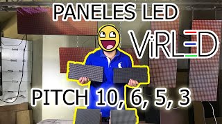 Pixel pitch pantalla led diferencia de paneles  ViRLED [upl. by Eelyrehc5]