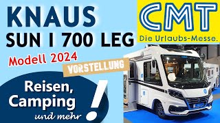 KNAUS SUN I 700 LEG  Modell 2024  CMT 2024  Fahrzeugvorstellung [upl. by Given196]