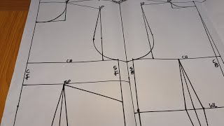 HOW TO DRAFT BASIC BODICE BLOCK [upl. by Bernardine]