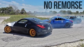 Destroying my 350Z on the First Day [upl. by Dorison443]