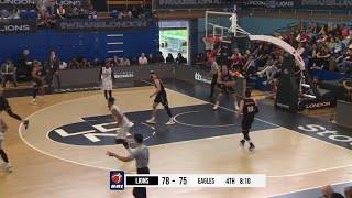 Javion Hamlet 24 points Highlights vs London Lions [upl. by Griselda101]