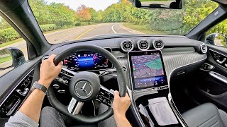 New MERCEDES GLC Coupe 2024  PRACTICALITY test amp TRUNK SPACE GLC 300 e 4MATIC [upl. by Ecnal960]