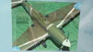 Italeri 148 P40M Kittyhawk Mk4 [upl. by Celinka831]