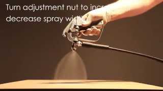 TensorGrip  Professional Gun Spray Adjustments [upl. by Peta]