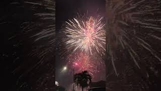 Hauoli Makahiki Hou Happy New Year from Hawaii Hawaiian happynewyear2024 Travel fireworks 2024 [upl. by Wilson616]