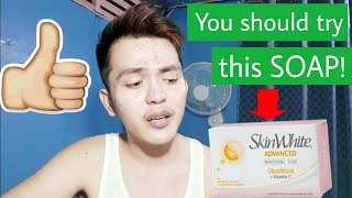 SkinWhite Glutathione plus Vitamin C Soap Review [upl. by Atiuqin774]