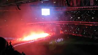 Huldiging Ajax in Arena  Three Little Birds [upl. by Gaughan]