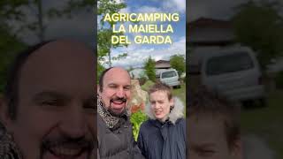 Arrivati e piazzati…Agricamping la Maiella del Gardacamping roulotte caravanlife garda [upl. by Otrebide852]