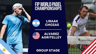 LIBAAKCHOZAS VS ALVAREZAGRITELLEY  WORLD PADEL CHAMPIONSHIPS 2024  HIGHLIGHTS MATCH 3 [upl. by East]