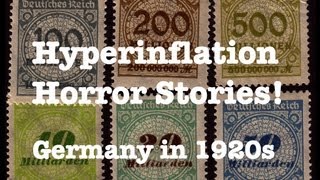 Horror Stories of Hyperinflation Germany in 1920s [upl. by Anselm]