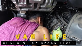 Van Life Changing My Spark Plugs [upl. by Lorrie119]