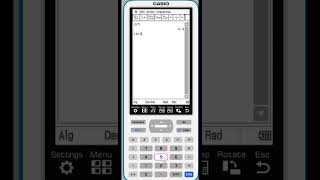 fxCG500 CAS Converting Between Fraction and Decimal Values of a Number [upl. by Akoyin]