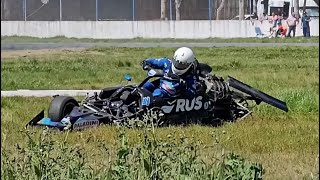 Motorsport Crashes and Fails 2023 Part 6 [upl. by Akirrehs]