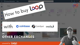 How to buy Loop Coin with Crypto Exchange like Coinbase [upl. by Humfrid]