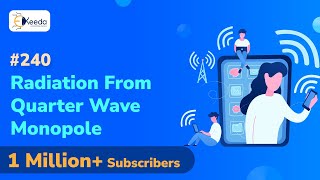 Radiation from Quarter Wave Monopole or Half Wave Dipole  Electromagnetic Radiation and Antennas [upl. by Eiryk]