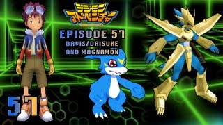 Digimon Adventure PSP  Walkthrough Episode 57  DavisDaisuke Motomiya and Magnamon [upl. by Fabria]