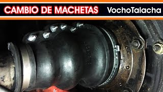 Cómo se cambian las machetas o cubrepolvos de flecha al vocho  VochoTalacha [upl. by Yenettirb]