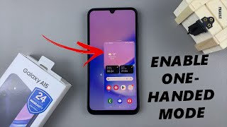 Samsung Galaxy A15 How To Enable One Handed Mode [upl. by Davilman]