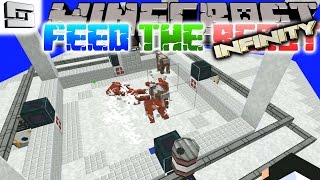 Minecraft Mods FTB Infinity  MEAT INGOTS OMNOM  Hermitcraft Feed The Beast E52 [upl. by Yduj]