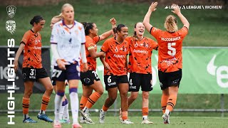 ALW R21 Highlights Brisbane Roar vs Perth Glory [upl. by Atcliffe906]